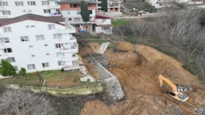 Toprak kayan alan güvenli hale getirildi