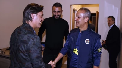 Vincenzo Montella Fenerbahçe’ye misafir oldu