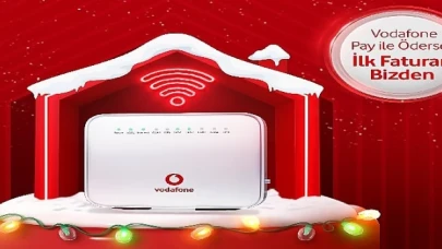 Vodafone Ev İnterneti’ne gelenlerin ilk faturası Vodafone’dan