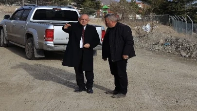 Yahyalı’da karacatepe camii çevre düzenlemeleri