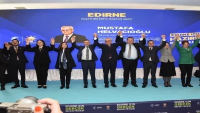 AK Parti’nin Edirne ilçe ve belde belediye başkan adayları açıklandı