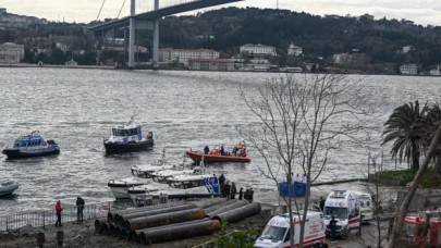 Beşiktaş'ta denize düşen iki kişiden biri hayatını kaybetti