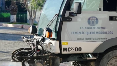 Didim Belediyesi okullarda temizlik çalışmalarını sürdürüyor