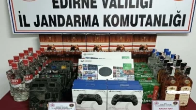 Edirne’de kaçakçılara darbe