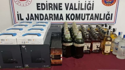 Edirne’de kaçakçılık operasyonu