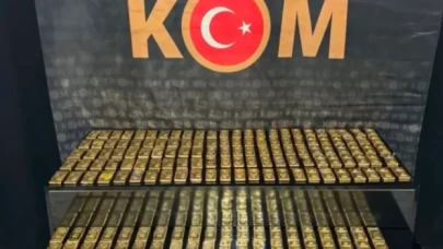 Hakkari'de 221 kilogram kaçak külçe altın ele geçirildi