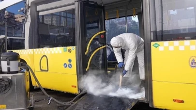 İETT Araçları Her Gün Titizlikle Temizleniyor, Yeni Görevine Hazırlanıyor