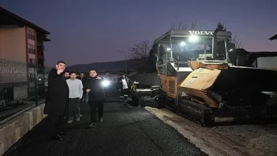 Kartepe FSM’de Asfalt Serimi Tamamlandı