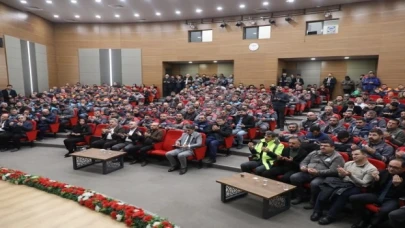 Kayseri Melikgazi personeline deprem teşekkürü