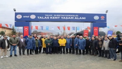 Kayseri Talas’tan çifte mesaj