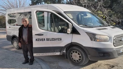 Kemer Belediyesi’nden hastalara ücretsiz servis