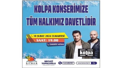 Kolpa Kemer’de konser verecek