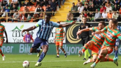 Maç sonucu: Alanyaspor 3-3 Adana Demirspor