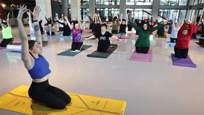 Pancar Deposu’nda yoga buluşmaları başladı