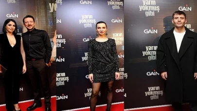 Tûba Büyüküstün ve Halit Ergenç’i buluşturan “Yarın Yokmuş Gibi” dizisine muhteşem gala