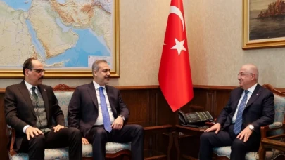 Ankara’da önemli toplantı: Güler, Fidan ve Kalın bir araya geldi