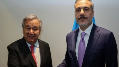 Bakan Fidan BM Genel Sekreteri Antonio Guterres ile görüştü