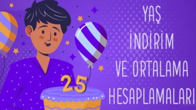 Yaş, İndirim ve Ortalama Hesaplamaları