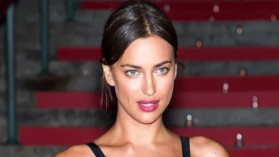 Irina Shayk siyah bikinili pozlarıyla beğeni topladı