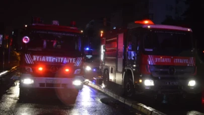 Beşiktaş Tüpraş Stadı'nda yangın