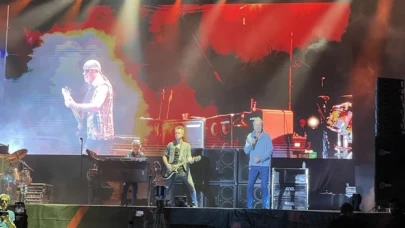 İngiliz rock grubu Deep Purple, İstanbul'da konser verdi