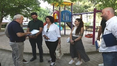 Başkan Şadi Özdemir Nilüfer’in parklarını inceledi