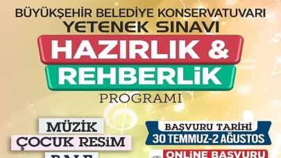 Büyükşehir Konservatuvarı’ndan Tanıtım ve Rehberlik programı