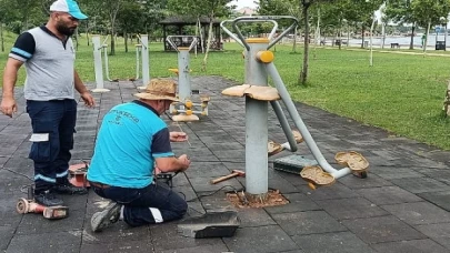 Büyükşehir’den oyun gruplarına periyodik bakım