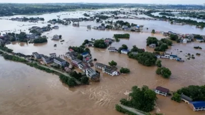 Çin'in Hunan eyaletinde sel felaketinde 7 kişi öldü, 3 kayboldu