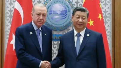 Cumhurbaşkanı Erdoğan, Astana'da Çin Devlet Başkanı Cinping ile bir araya geldi