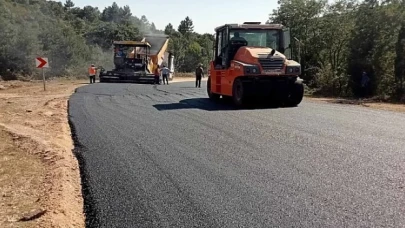 Derince’de köylere giden ulaşım ağı yenileniyor