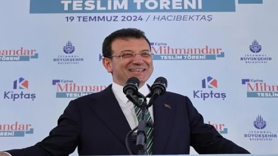 Ekrem İmamoğlu, Nevşehir’de KİPTAŞ Hacıbektaş Mihmandar Projesi Teslim Töreni’ne katıldı