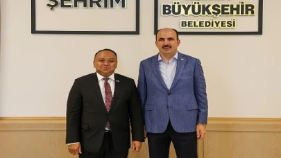 Endonezya Cumhuriyeti Ankara Büyükelçisi Purnama Başkan Altay’ı Ziyaret Etti