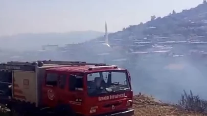 İzmir İtfaiyesi kentin dört bir yanında yangınlarla mücadele ediyor