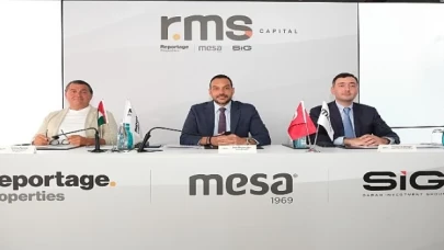 MESA Holding, Reportage Properties ve Sabah Investment Group gayrimenkulde yeni ve güçlü iş birliğine imza attı.