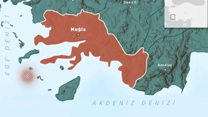 Muğla'da 4,4 büyüklüğünde deprem meydana geldi