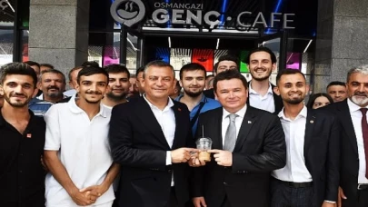 Özgür Özel Osmangazi’nin projelerini yerinde inceledi