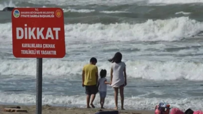 Sakarya’da denize girişler yasaklandı