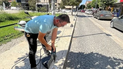 Salihli Belediyesi Zabıta Ekipleri Kaldırım İşgali Denetimine Ara Vermeden Devam Ediyor