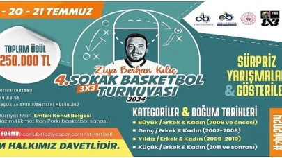 ZBK Sokak Basketbol Turnuvası FİBA 3x3 İmzasıyla Gerçekleştirilecek