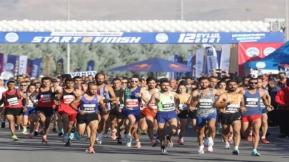 4’ncü Kayseri Yarı Maratonu halk koşusunda kayıt zamanı