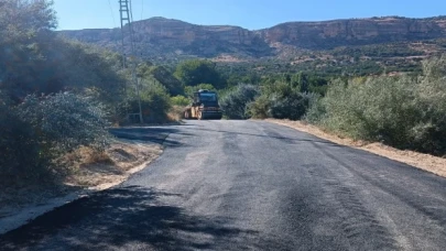 Akçadağ’a 20 kilometre asfalt serimi 