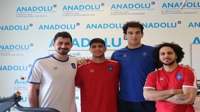 Anadolu Efesli 4 sporcu sağlık kontrolünden geçti