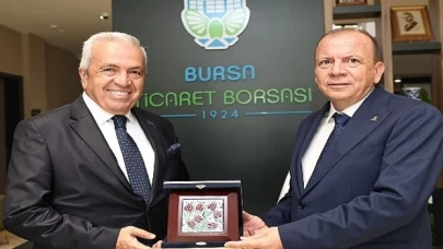 Başkan Şadi Özdemir’den Bursa Ticaret Borsası’na ziyaret