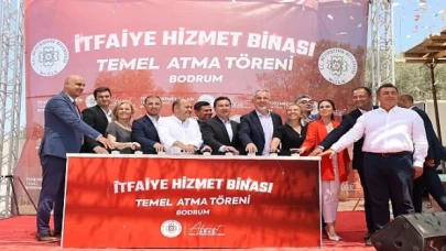 Bodrum İtfaiye Hizmet Binasının Temeli Atıldı