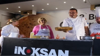 Bursa Gastronomi Tırında İnegöl lezzetleri tanıtıldı