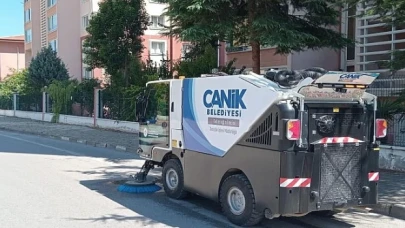 Canik Belediyesi Güçlü Temizlik Filosuyla Sahada