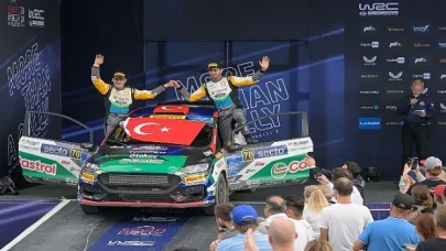 Castrol Ford Team Türkiye, Dünya Ralli Şampiyonası’nın Finlandiya ayağında Türk bayrağını podyumda dalgalandırdı