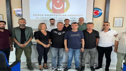 Düzce Gazeteciler Cemiyeti’nde olağanüstü seçim