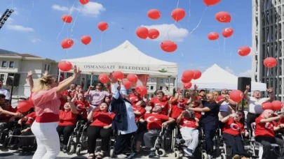 Engelli bireylerden Osmangazi’de ’Zafer’ coşkusu